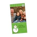 4 x 8 Vertical Slimline Greeting Card With Envelope - Season's Greetings